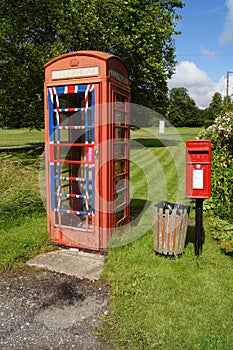 English Telephone and Post Boxes