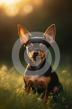 English Toy Terrier.