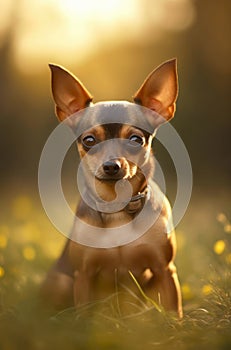 English Toy Terrier.