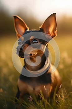 English Toy Terrier.