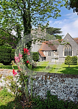 An English Village Church and Tower