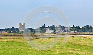 English Village Orford Ness in Suffolk