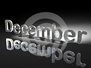 English word December