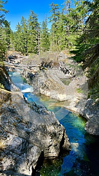 Englishman river falls park Parksville Qualicum Vancouver Island Canada Countryside picture featuring water rapids