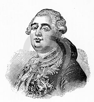 Louis XVI, king of france photo