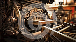 engraving publish Printing Press