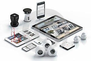 Enhance home safety with a CCTV system, setting up different alarm controls and using video to educate about security.