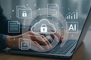 Secure cloud computing services and data protection solutions for business and ai integration online