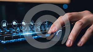 Enhanced cybersecurity interface