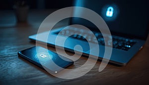 Enhanced Data Security With Multi Factor Authentication Using Mobile Smartphone And Laptop