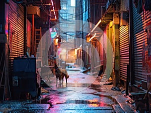 Enhanced dog walks in cyber alleyway