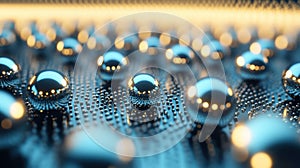 Enhanced Optical Properties of Plasmonic Nanoparticles on Surface