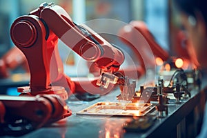 Enhancing manufacturing through robotic automation for increased efficiency and productivity