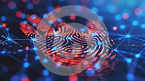 Enhancing security and identification in business, banking, and finance with fingerprint scanning