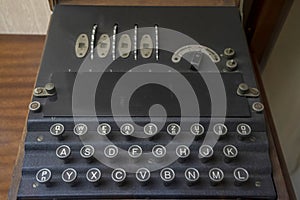 Enigma Nazi German encoding encryption machine II world war