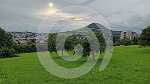 Eningen unter achalm town in Germany