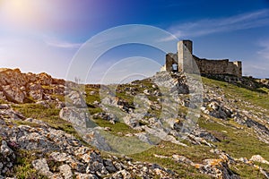 Enisala Fortress. Important historical landmark