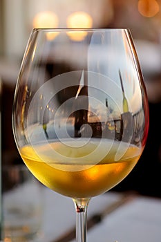 Enjoy a Glass of White Wine at the Harbor Bar