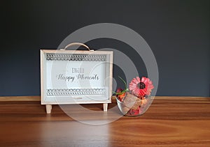 Enjoy happy moments coin box with potpourri