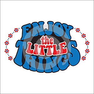 Enjoy the little things. Classic psychedelic 60s and 70s lettering.