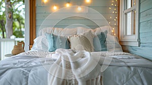 Enjoy a restful nights sleep in a charming seaside cottage surrounded by the peaceful beauty of Lighthouse Sleep photo