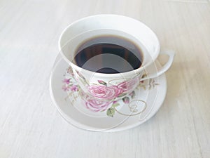 Enjoy the sensation of a cup of coffee