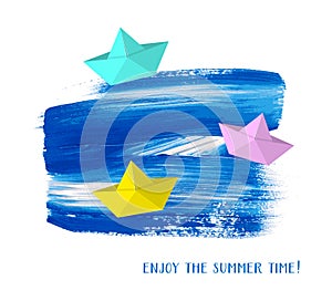 Enjoy the summer time card