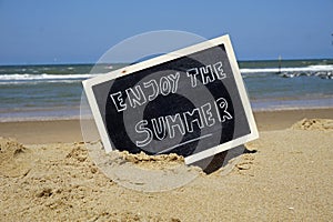 Enjoy the summer written