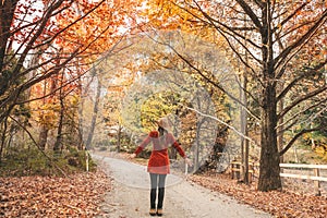 Enjoying the beautiful countryside in Autumn