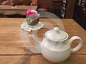 Classy girly tea decoration photo
