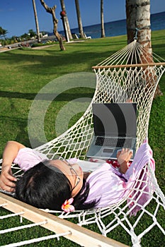 Enjoying Life while working at the beach