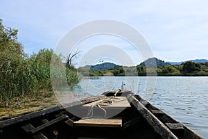 Enjoying the lovely Bacina lakes near Ploce in Croatia photo