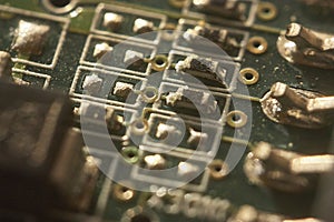 Enlargement of micro electronic components