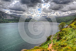 Ennerdale Water Lake District National Park Cumbria England