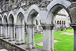 Ennis Abbey Cloister photo