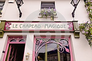 Le Chapeau Magique shop in the Enniskerry village in County Wicklow, Disney movies set