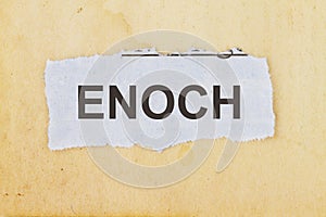 Enoch photo