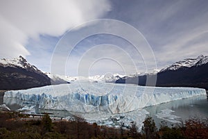 Enormous glacier