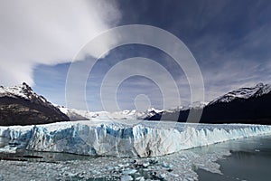 Enormous glacier photo