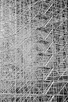 Enormous scaffolding, texture structure