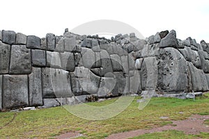 Enormous Stone Wall in Sacsayhuaman