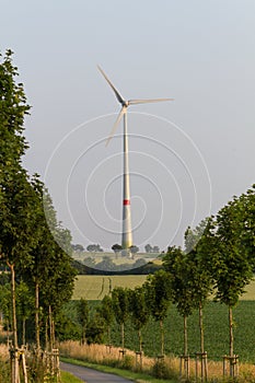 Enormous Wind engine at the end