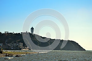 Enoshima during autumn.