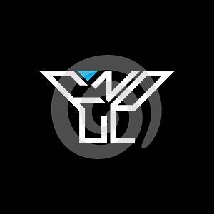 ENP letter logo creative design with vector graphic, ENP