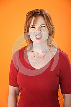 Enraged Woman