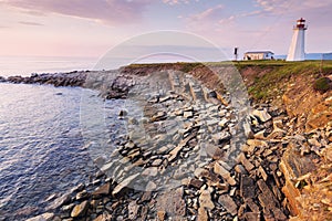 Enragee Point Lighthouse in Nova Scotia