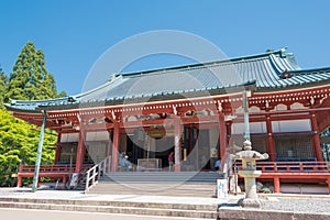 Enryakuji Temple in Otsu, Shiga, Japan. It is part of the UNESCO World Heritage Site - Historic