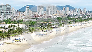 Enseada beach, Guaruja SP Brazil