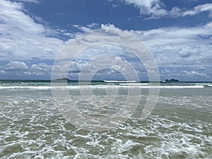 The Enseada Beach landscape