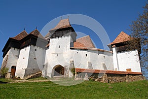 Fortified church from viscri,romania